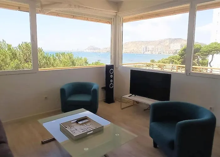 Apartamento Precioso En Primera Línea Cabo Huertas Alicante